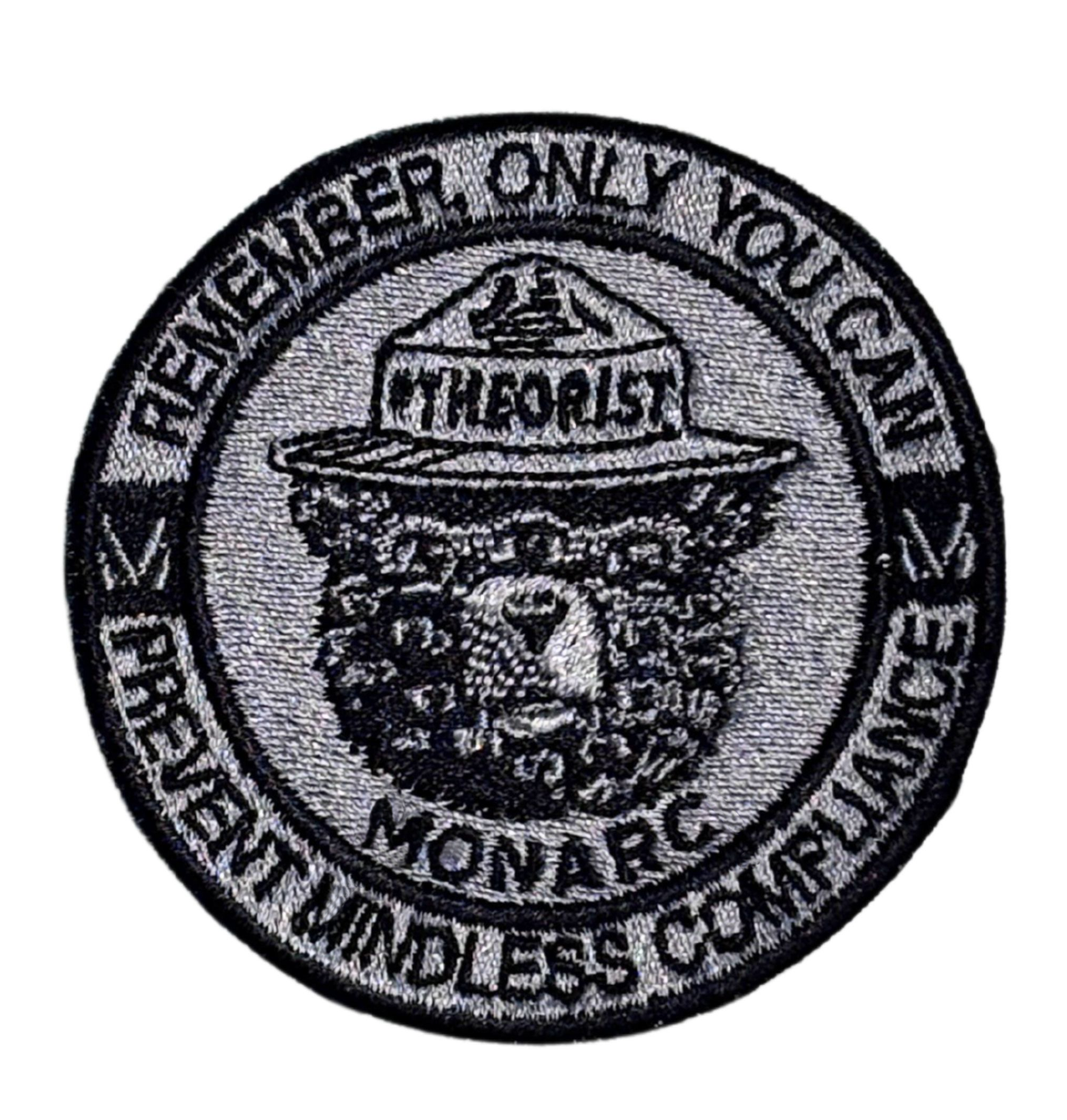 Prevent Mindless Compliance Iron-on Patch