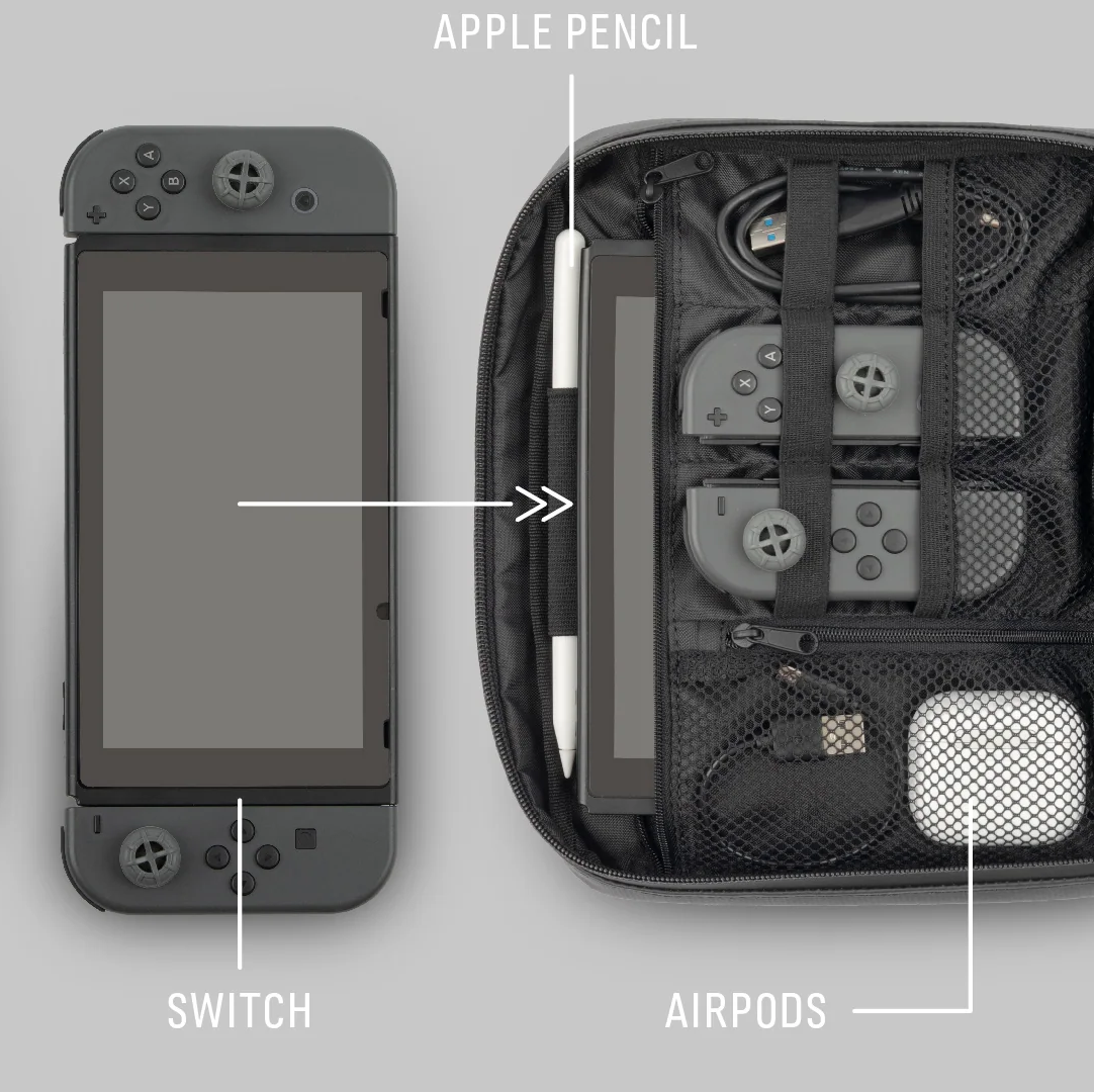 tech pack showing optimal organization