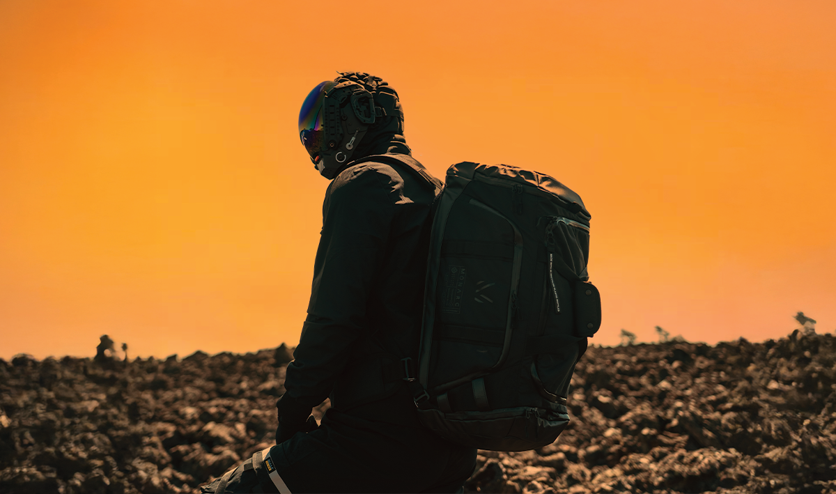 Spaceman NG.IV Monarc Duffel backpack