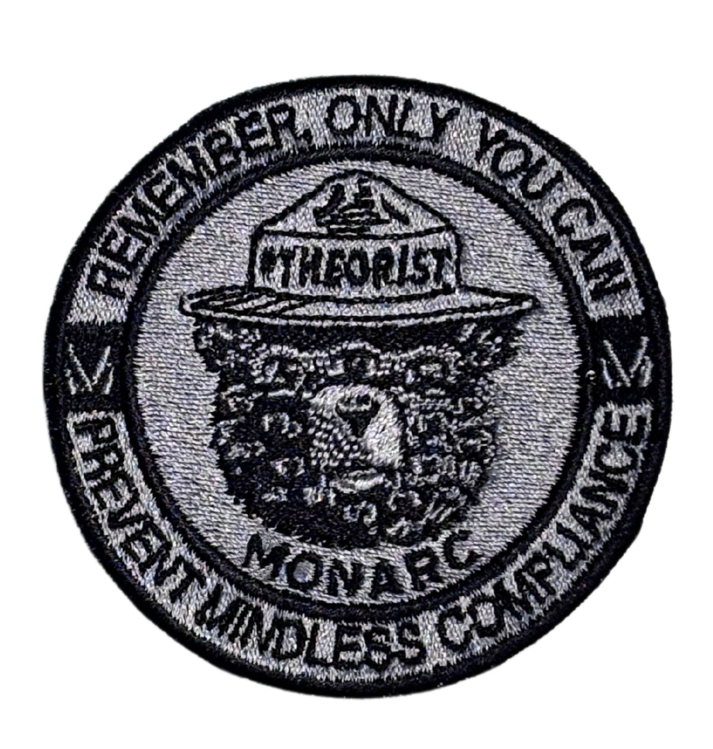 Prevent Mindless Compliance Iron-on Patch