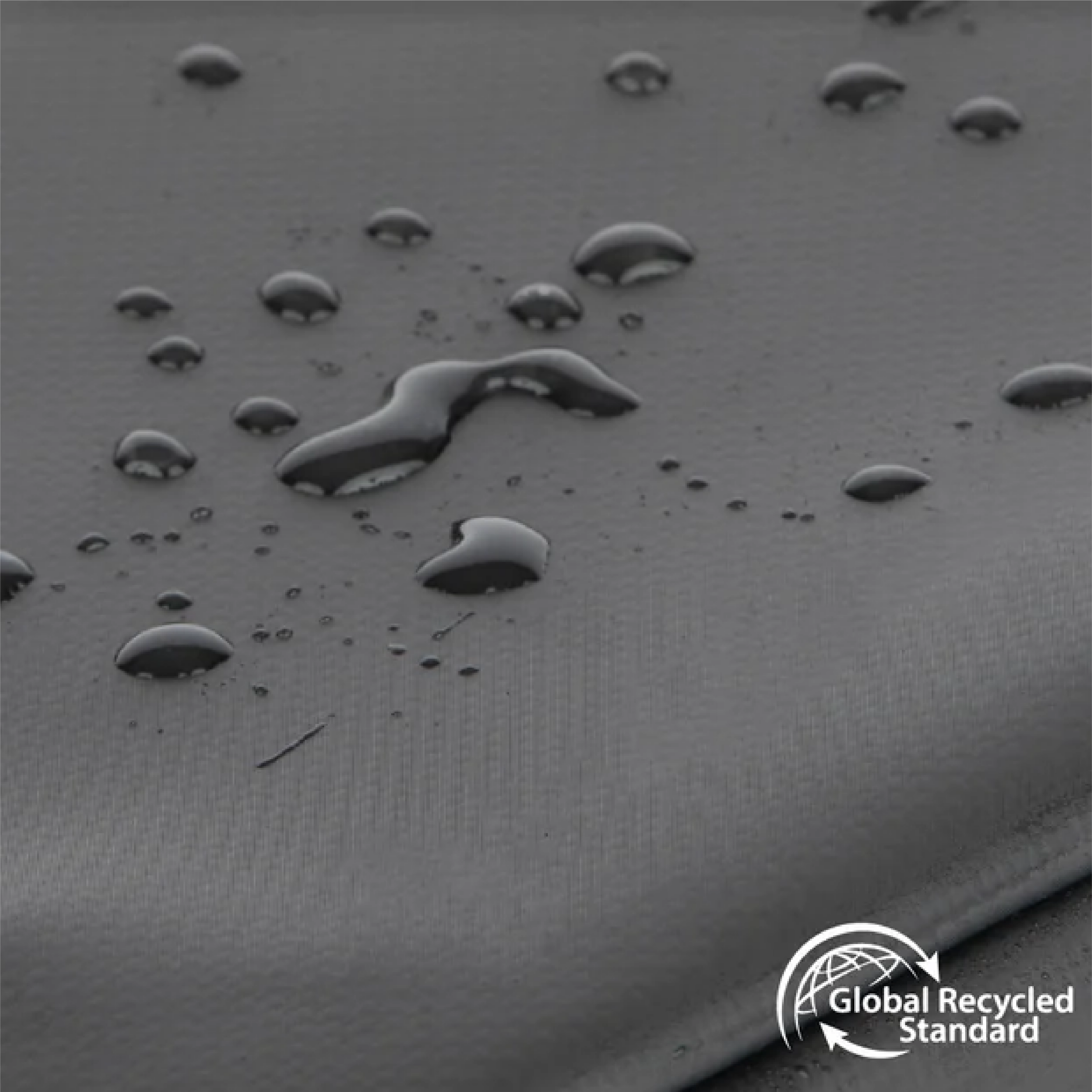 Monarc travel bag showing waterproof materials